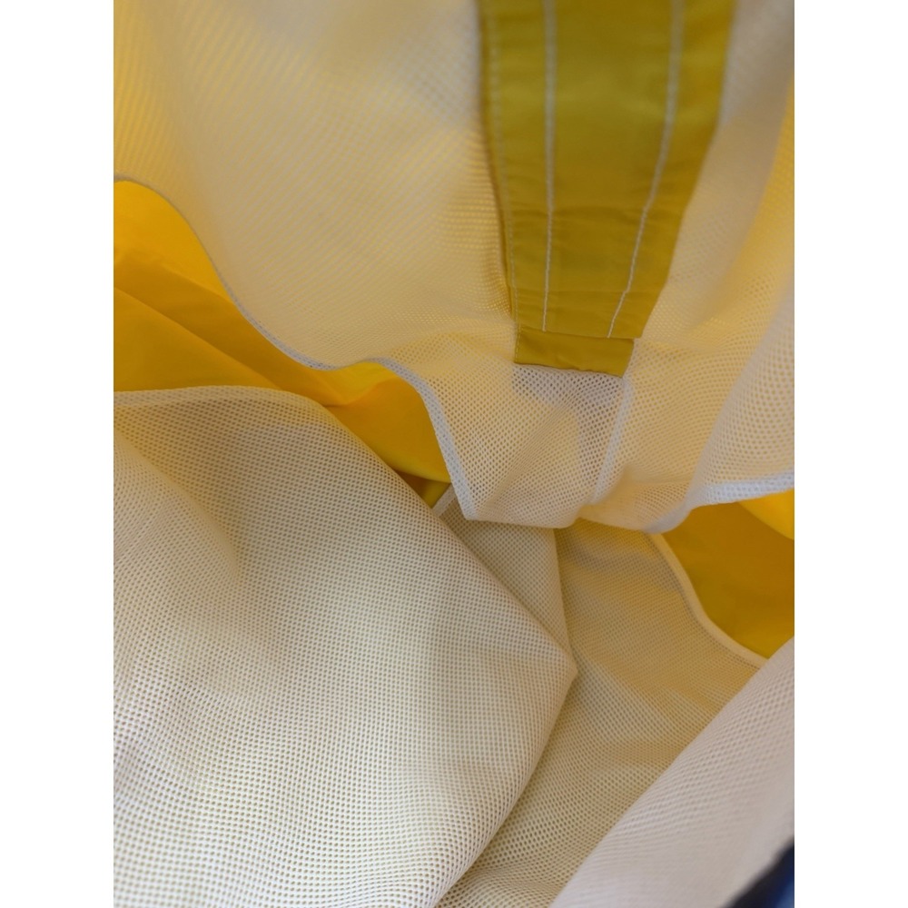 Vintage Tommy Hilfiger Men's 7" Swim Trunk Shorts Yellow  Nylon Sz‎ L - Picture 4 of 6